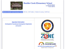 Tablet Screenshot of bce.slvusd.org